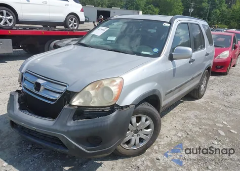2006 Honda Cr-V Ex из США, поврежденный, VIN SHSRD78826U417752